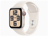 Apple Watch SE 第2世代 GPS+Cellularモデル 40mm MXGJ3J/A [スターライトスポーツバンド S/M] JAN: