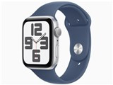 Apple Watch SE 第2世代 GPSモデル 44mm MXER3J/A [シルバー・デニムスポーツバンド M/L] JAN: