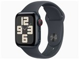 Apple Watch SE 第2世代 GPS+Cellularモデル 40mm MXGC3J/A [ミッドナイトスポーツバンド S/M] JAN: