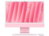 iMac 24インチ Retina 4.5Kディスプレイモデル M4チップ 10コアGPU 512GB SSD 16GBメモリ MWV53J/A [ピンク] JAN:4549995507225