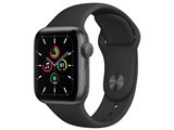 Apple Watch SE GPSモデル 40mm MYDP2J/A [ブラックスポーツバンド] JAN:4549995162639