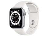 Apple Watch Series 6 GPSモデル 40mm MG283J/A [ホワイトスポーツバンド] JAN:4549995174458