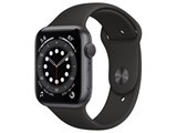 Apple Watch Series 6 GPSモデル 44mm M00H3J/A [ブラックスポーツバンド] JAN:4549995176674