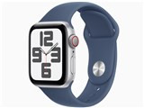 Apple Watch SE 第2世代 GPS+Cellularモデル 40mm MXGG3J/A [シルバー・デニムスポーツバンド M/L] JAN: