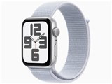 Apple Watch SE 第2世代 GPSモデル 44mm MXET3J/A [シルバー・ブルークラウドスポーツループ] JAN: