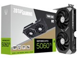 ZOTAC GAMING GeForce RTX 5060 Ti 16GB Twin Edge OC ZT-B50620H-10M [PCIExp 16GB] JAN:4537694368810