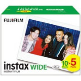 FUJIFILM インスタントカメラ instax WIDE 5パック（10枚入×5） JAN:4547410173789