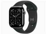 Apple Watch Series 11 GPS+Cellularモデル 46mm MFD24J/A [スレートチタニウムケース・ブラックスポーツバンド M/L] JAN:4549995626971