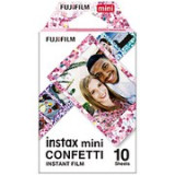 FUJIFILM チェキ フィルム instax mini用フィルム 「CONFETTI」 1パック（10枚入） JAN:4547410400830