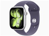 Apple Watch Series 11 GPS+Cellularモデル 46mm MFCR4J/A [シルバー・パープルフォグスポーツバンド M/L] JAN:4549995626834
