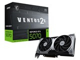 GeForce RTX 5070 12G VENTUS 2X OC [PCIExp 12GB] JAN:4711377308229