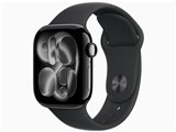 Apple Watch Series 11 GPS+Cellularモデル 42mm MF854J/A [ジェットブラック・ブラックスポーツバンド M/L] JAN:4549995625851