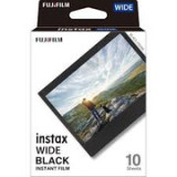 FUJIFILM チェキ インスタントフィルム　カラー instax WIDE BLACK（ブラック）1パック（10枚入） JAN:4547410460117