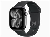 Apple Watch Series 11 GPSモデル 42mm MEQT4J/A [ジェットブラック・ブラックスポーツバンド S/M] JAN:4549995623345