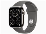 Apple Watch Series 11 GPS+Cellularモデル 42mm MF8M4J/A [ナチュラルチタニウムケース・ストーングレイスポーツバンド S/M] JAN:4549995626070