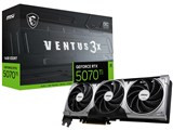 GeForce RTX 5070 Ti 16G VENTUS 3X OC [PCIExp 16GB] JAN:4711377301589